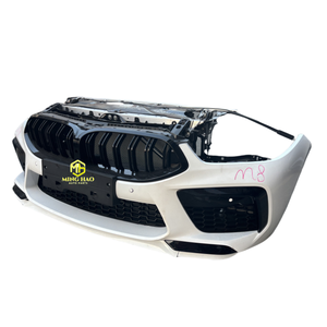 Nariz de parachoques delantero completo para <span class=keywords><strong>BMW</strong></span> <span class=keywords><strong>M8</strong></span> F93 Gershan radiador ventilador eléctrico usado condición accesorios exteriores de plástico - Product Image 6