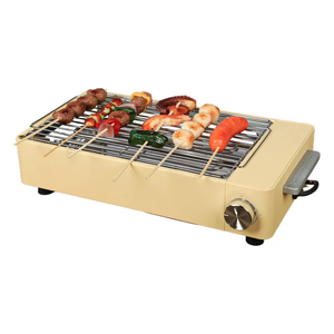 Plaque de barbecue électrique multifonctionnelle sans fumée et antiadhésive, personnalisable en usine, la plus vendue pour la maison - Product Image 1