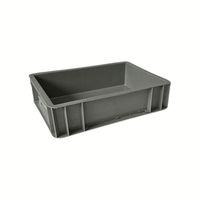 Récipient à plateau multi-usages Euro Logistics 600x400mm Boîte de retournement en plastique utilisée dans les caisses en plastique des usines de volaille et de viande