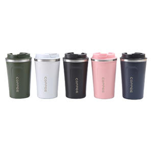 Coffee Tumbler 304 Stainless Steel Vacuum Insulated <b>Large</b> Mouth Travel <b>Mug</b> For Office Car Use All Sizes Available - Product Image 1