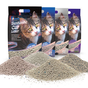 Arena para gatos, arena para agrupar bentonita, arena triturada para gatos, 20 kg - Product Image 5