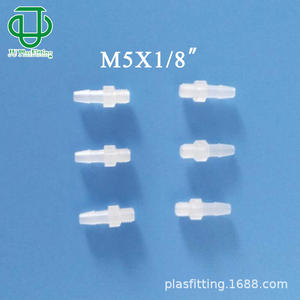 Conector de Plástico Roscado M5X1/8 para Uso Industrial con Gas y Líquido de Diámetro Pequeño - Product Image 4