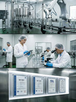 Desain Mewah Pasokan Langsung Pabrik Botol Vakum Stainless Steel 500ml dengan Tutup Bambu untuk Merchandise Premium dan Butik