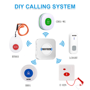 Daytech Hệ Thống Gọi Y Tá Điện Tử Không Dây Gọi Điện Khẩn Cấp Cho Người Chăm Sóc Cá Nhân CC01 - Product Image 5