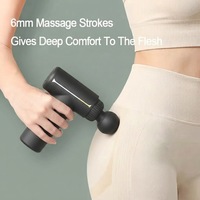 Pistolet de massage musculaire vibrant rechargeable en gros, mini masseur portatif pour le corps