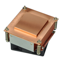 Dissipateur thermique en cuivre pur LGA775 2u server and up avec ventilateur vendu directement