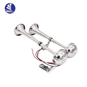 Nouveau 12v /24V Double Trompettes/klaxon Inoxydable 304 Navire Électrique Marine Bateau Électronique - Product Image 3
