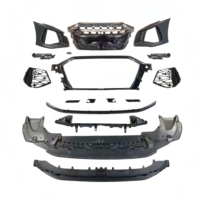 Kit carrosserie complet avant et arrière de style RS3 en plastique ABS de haute qualité, pièces de mise à niveau facelift pour Audi A3 S3, auto-adhésif