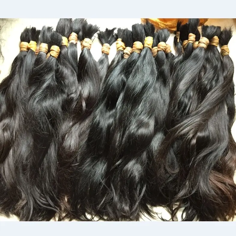 Silky straight fresh unprocessed raw hair,untreat virgin remy natural hair VietNam Supplier