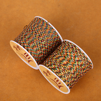 Cordon en nylon tressé géométrique fait main JadeThread 0,8 mm pour nœuds chinois, composants de fabrication de colliers et de bijoux, Zhejiang