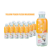 Vente en gros Boisson de 520ml Smoothie aux fruits aromatisée aux fruits Boisson à la noix de coco Viande Granulés Milkshake