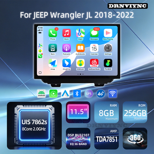 Radio Estéreo para Auto Android de 11.5 Pulgadas con Pantalla 2K, 8 Núcleos, Cámara 360, Carplay, GPS, Reproductor de DVD y Audio para JEEP Wrangler JL 2018-<span class=keywords><strong>2022</strong></span> - Product Image 3