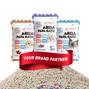 Arena para Gatos de Bentonita Sódica de Alta Calidad, Aglomeración Fuerte, Control Extra de Olores, 99% Libre de Polvo, Fabricante Profesional con Más de 25 Años de Experiencia, OEM ODM - Product Image 1