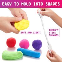 Panwenbo - Kit de Arcilla Mágica para Modelar, Suave y No Pegajosa, 24/36 Colores, 10 g, Arcilla de Colores para Moldear, Set de Arcilla para Esculpir, Arcilla de Secado al Aire para Niños
