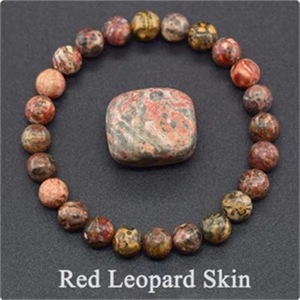 Pulsera Elástica de Amatista y Ojo de Tigre Maijie de WISH TEMU, Pulsera de Cuentas Multicolores de Cuarzo Rosa y Ágata, Regalo de Ópalo, Cristal de la Suerte - Product Image 4