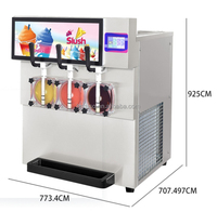 Machine à jus de Offre Spéciale smoothie margarita machine à faire de la neige fondue congelée
