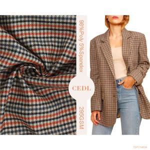 सस्ते और बढ़िया व्यंजन शानदार पॉलिएस्टर स्पैन्डेक्स यार्न ने सूट या कोट के लिए रंग - Product Image 1