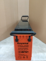 Baterai gel siklus dalam baterai telekomunikasi terminal depan KOYAMA baterai 12V 100ah UPS