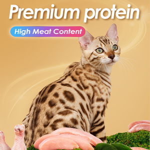 Fabrika toptan yüksek Protein tavşan et dondurularak kurutulmuş kedi maması Premium beslenme Pet gıda - Product Image 4