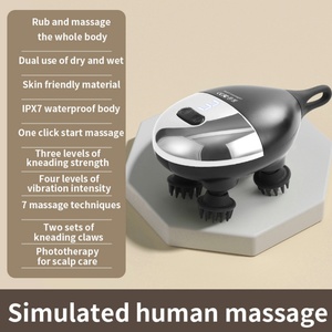 Home Use Vibrating Head <b>Massager</b> Electric Scalp <b>Massager</b> Red Light Threapy Head <b>Massager</b> - Product Image 4