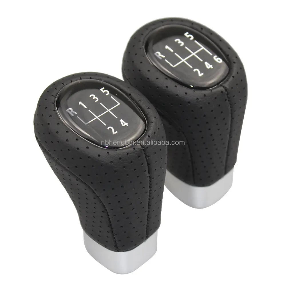 5/6 Velocidade Carro Engrenagem Shift Knob Cabeça Para BMW 1/3/5/6 Série E30 E36 E39 E46 E60 E87 E90 Manual Shifter Alavanca Engrenagem Vara Handebol