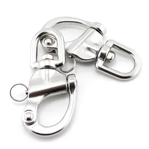 High Quality Stainless Steel 304/316 Eye Snap Shackle Polished Surface China Supplier