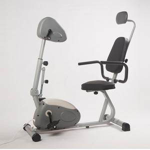 Bicicleta de ejercicio horizontal activada por voz pasiva activa para entrenamiento en el hogar de mediana edad, gráficos de pared de Fitness de extremidades inferiores superiores - Product Image 2