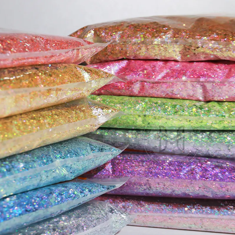 Fabriek Levering Lage Prijs Glitters Poeders 1Kg 12 Kleuren Roze Groothandel Voor Ambachten Glitter Lipgloss Nagel Glitter Poeder Bulk