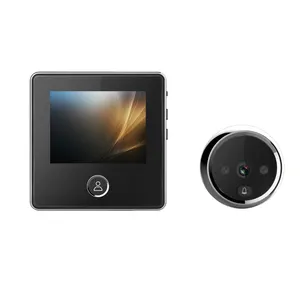 Belle Mini caméra de visionneuse de porte numérique HD de 2.8 pouces avec porte Cat Eye Home Security