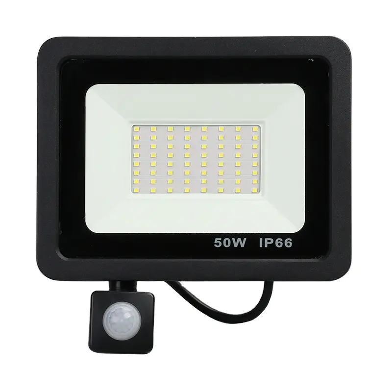 10W 20W 30W 50W 100W Led Schijnwerper 220V 240V Waterdichte Pir Motion Sensor schijnwerper Outdoor Wandlamp Overstroming Licht