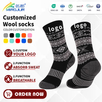 Chaussettes pour femmes en fibre de bambou, légères, écologiques, douces, style urbain moderne, décontractées, chaudes pour l'hiver, tricotées, avec revers tendance
