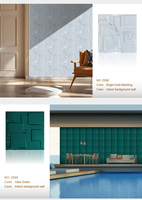 Panneaux muraux 3D blancs modernes, thermoformés, en relief, décoration intérieure, hôtels, villas, extérieur, salle de bain, cuisine, imperméables