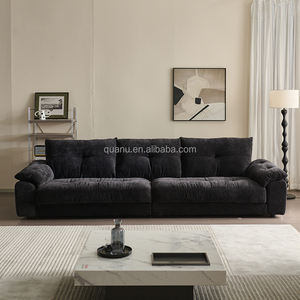 111188 Quanu yeni tasarım <span class=keywords><strong>Modern</strong></span> oturma odası kumaş koltuk takımı yüksek kaliteli ev mobilya kaliteli İtalyan kumaş büyük kanepe fiyat - Product Image 2