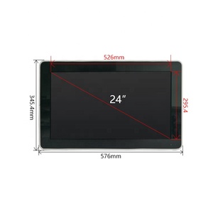 จอแสดงผลโฆษณาบนหลังคารถบัส ViewTech ขนาด 24 นิ้ว ระบบแอนดรอยด์ พร้อมกรอบอะคริลิคสีดำ สำหรับติดตั้งบนรถบัส - Product Image 2