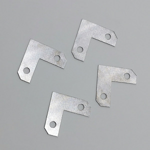 Hongzun Stainless Steel Corner <b>Bracket</b> Two Hole Small Size For Photo Frame Furniture Lighting Fixtures Connector Hardware - Product Image 3