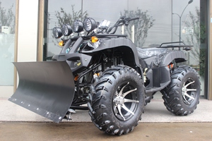 <span class=keywords><strong>Quad</strong></span> tout-terrain puissant de 300 cm³ à transmission par arbre, modifié pour déneiger, avec lame à neige réglable, fiable pour une déneigement efficace - Product Image 6