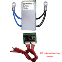 Carte PCB ANT Smart BMS 8-20S 110-220A avec module d'équilibrage actif 20S 5A et écrans de différentes tailles pour la protection de la batterie
