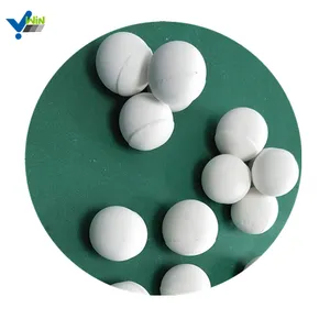 92% 95% alüminyum oksit topu beyaz inert seramik porselen alümina taşlama topu olarak medya topu
