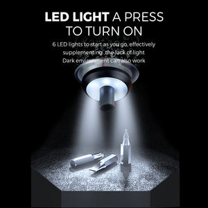 Juego de destornilladores eléctricos de precisión Kingsdun 36 en 1, destornillador eléctrico Digital inalámbrico de par ajustable <span class=keywords><strong>con</strong></span> <span class=keywords><strong>luz</strong></span> de trabajo LED - Product Image 3