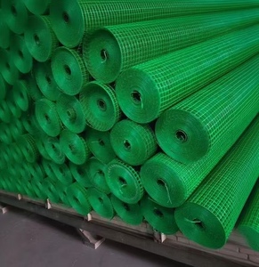 Yuking YK Green PVC Coated Square Hole Welded <b>Wire</b> <b>Mesh</b> 1/2inch*1/2inch 2.0-4.0mm <b>Wire</b> Gauge Fence Hebei Factory Bending Cutting - Product Image 1