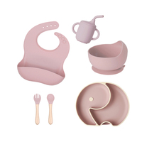 Bavoir d'alimentation pour bébé en silicone souple et imperméable de haute qualité alimentaire