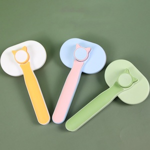 Peine para Mascotas de Acero Inoxidable, Ligero y Portátil, con un Solo Clic para Eliminar el Pelo, Suministros para Mascotas, para Perros y Gatos - Product Image 3