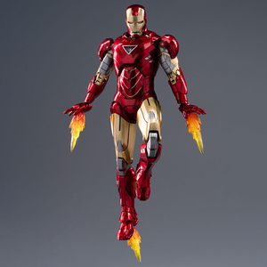 Nuovo 2026 ZT Zd Toys Iron Man Originale Autentico Edizione 10° Anniversario Marvel - Iron Man Mk6 Non Luminoso <span class=keywords><strong>Action</strong></span> <span class=keywords><strong>Figure</strong></span> 1/10 - Product Image 6