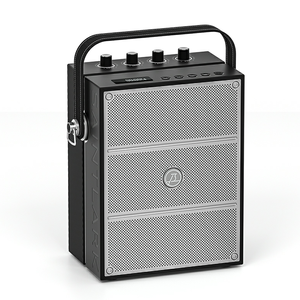 60 watt 5000mAh có thể sạc lại pin công suất lớn Bluetooth <span class=keywords><strong>PA</strong></span> loa với Mic Loa Karaoke Di động đặt cuộc họp - Product Image 2