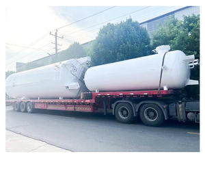 Горизонтальный резервуар для хранения жидкого азота, CO2, O2 Yijie, высокопрочный, энергосберегающий, 30 м³, из углеродистой стали Q345R - Product Image 5