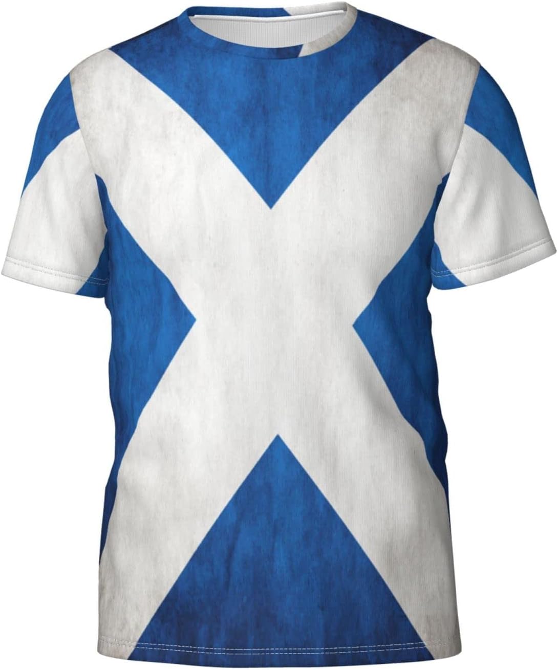 Scotland Grungy Flag 8