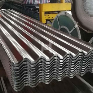 Hojas de techo corrugadas galvanizadas de calibre 26, Panel de 0,5mm de espesor, certificación EN BIS para servicios de soldadura de corte - Product Image 2