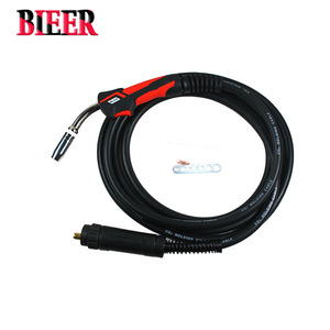 Bieer MIG Welding Torch MB25AK Air Cooled Angled Head Industrial Grade CO2 Welding Cable - Product Image 2