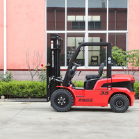 Chariot élévateur diesel 3,5 tonnes personnalisé en usine CPCD35 pour les opérations d'entrepôt, la logistique et le transport de marchandises