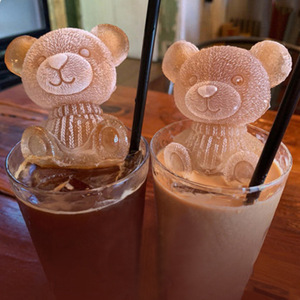 Bear Ice Cube Mold Silicone 3D Cute Bear Shape For Coffee Tea Milkshake Ice Ball Maker - Product Image 1
